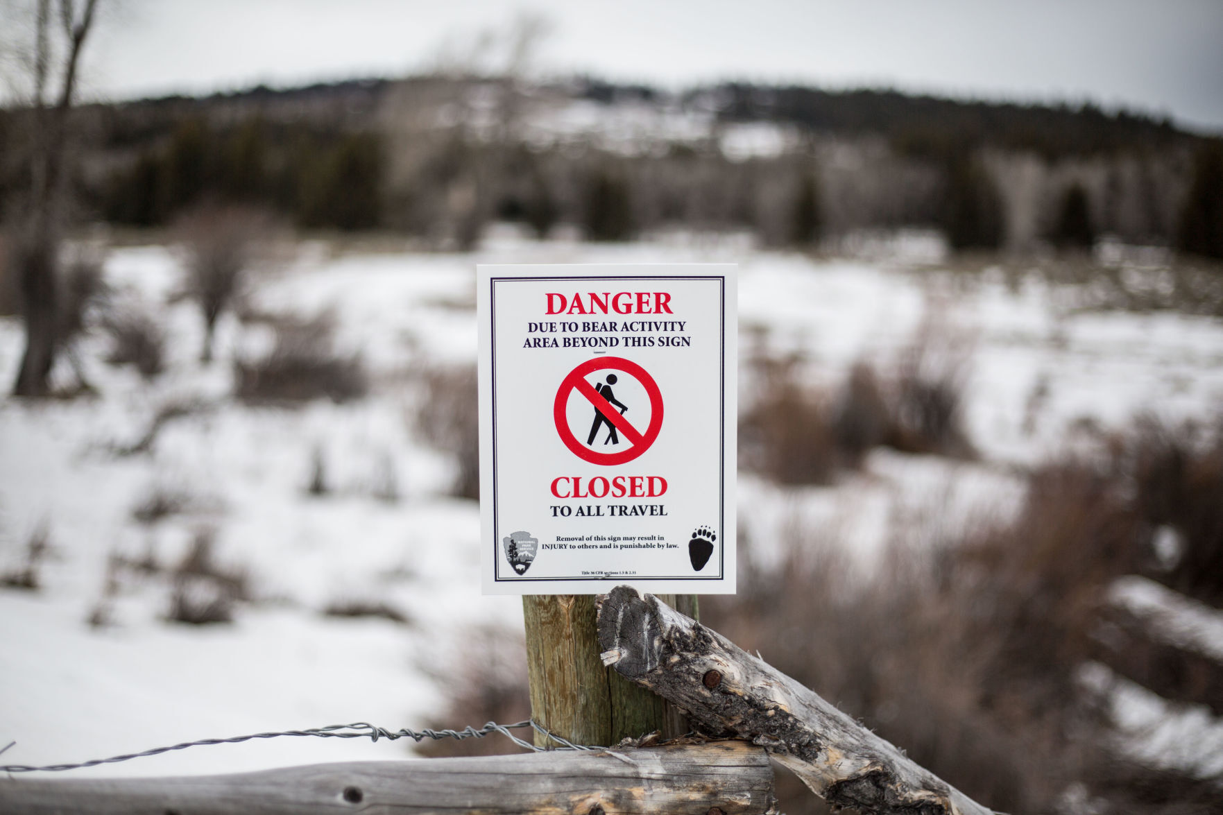 Grand Teton area closure